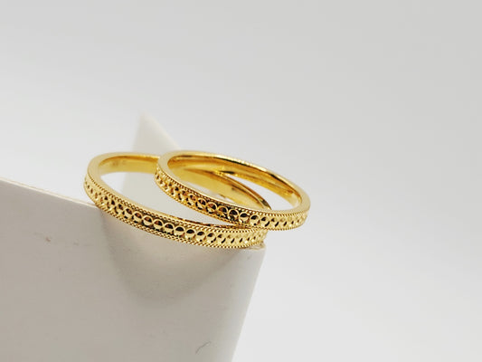 22K / 916 Gold - Inspire Ivry Luna Ring - 2.62 gm