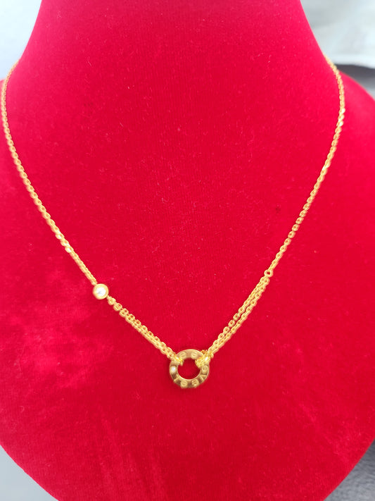 22K / 916 Gold - Inspire LOVE Necklace - 6.36 gm