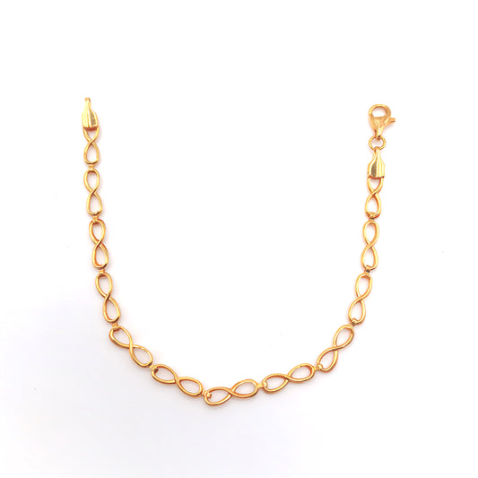 22K / 916 Gold - Inspire Infinity Bracelet - 2.30 gm