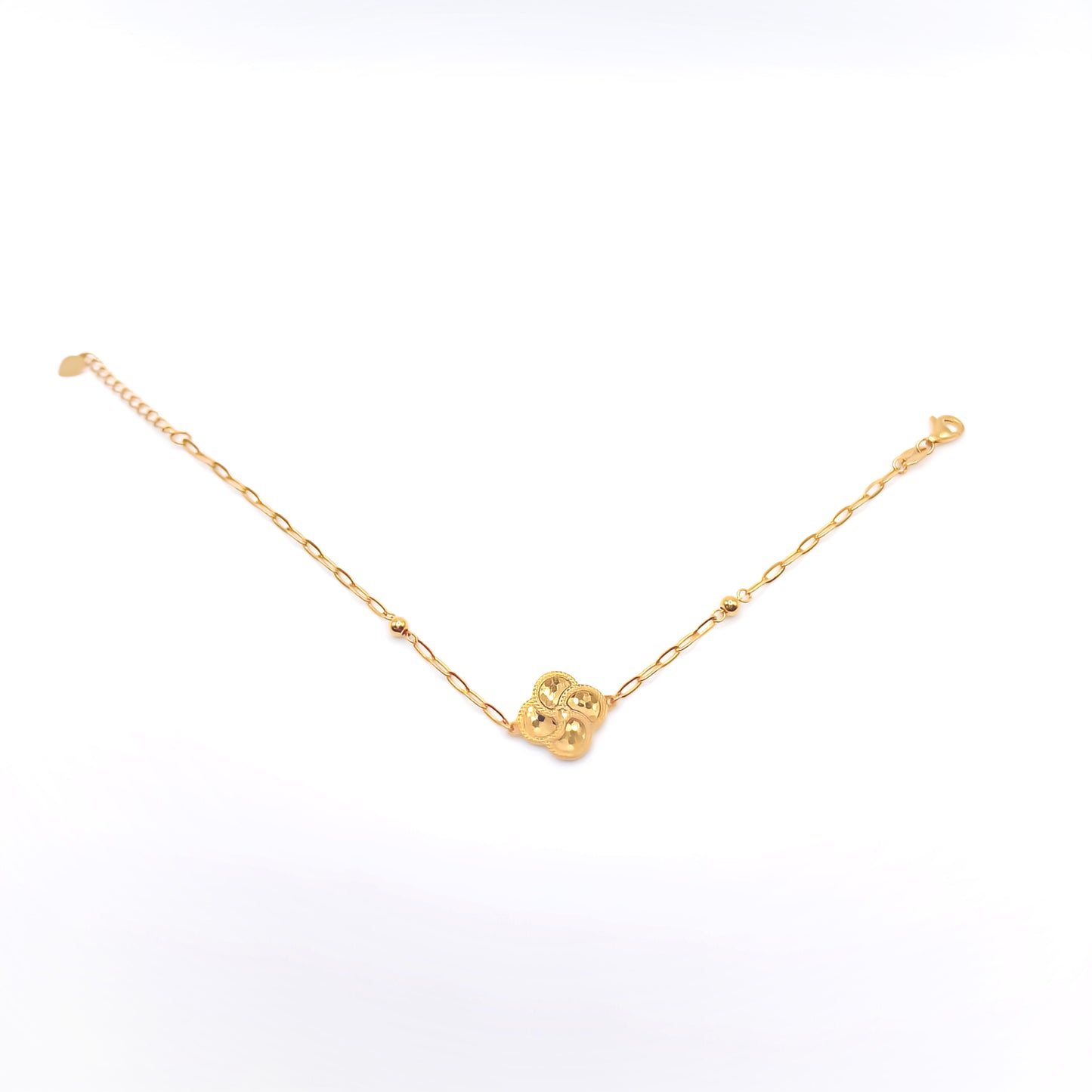 22K / 916 Gold - Inspire Chieti Swastika Bracelet - 4.85 gm