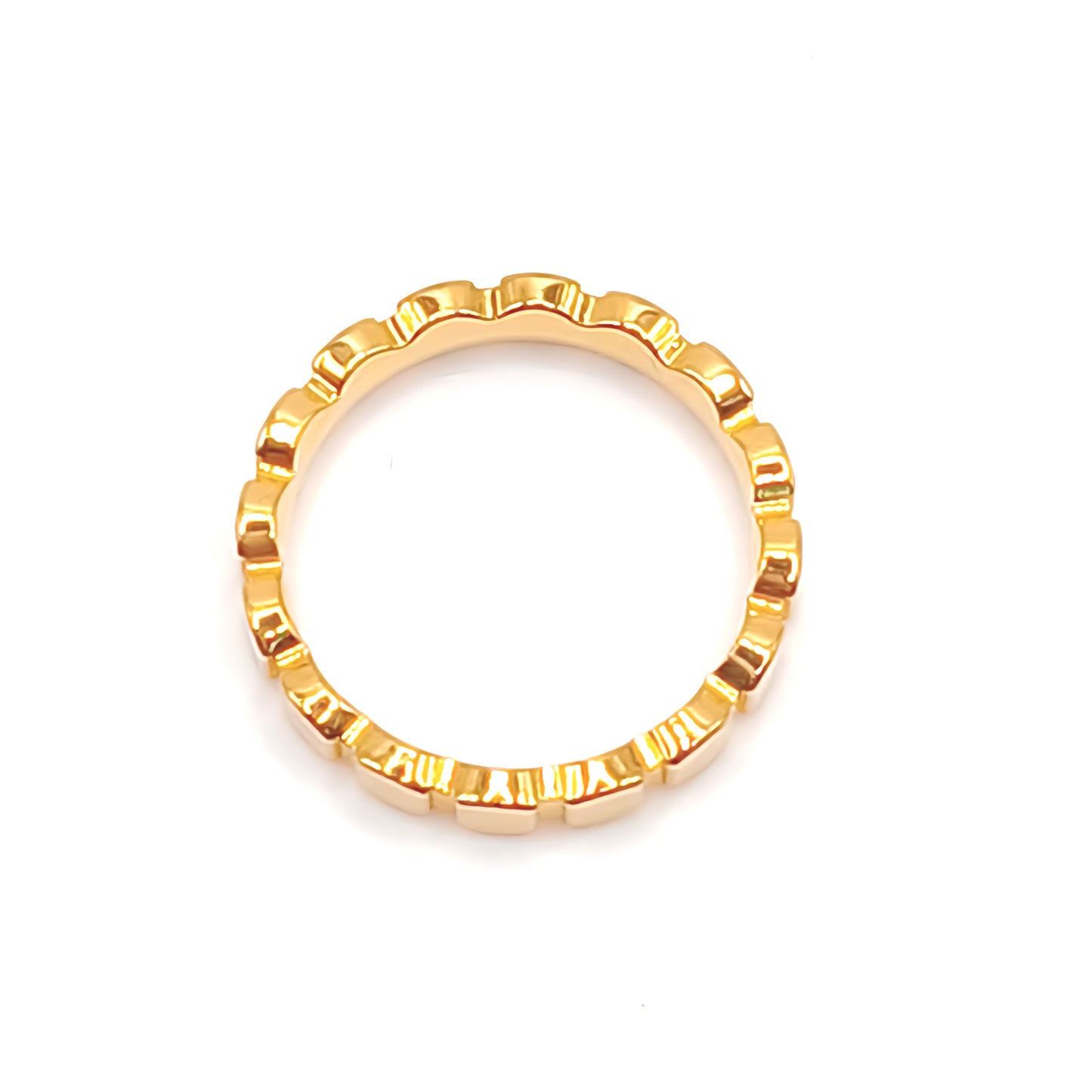 22K / 916 Gold - Inspire Chieti Swastika Ring - 7.28 gm
