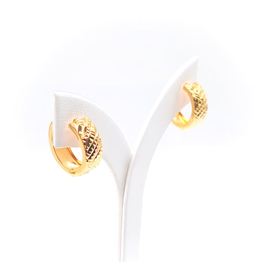 22K / 916 Gold - Inspire Jubilee Scale Earring - 2.74 gm