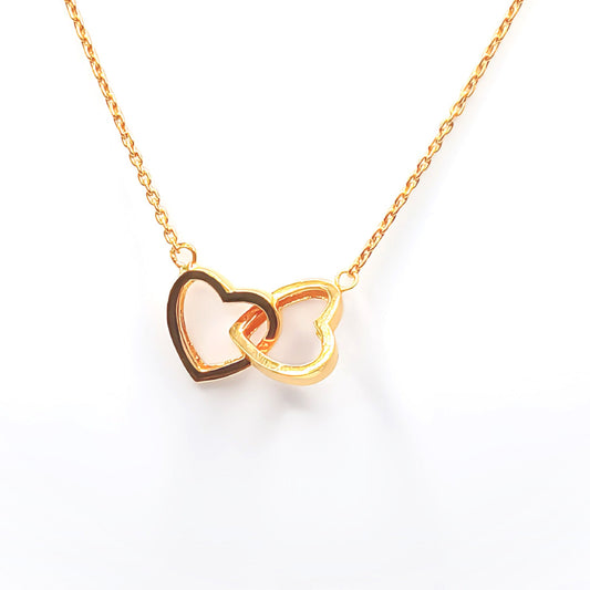 22K / 916 Gold - Double Modest Heart Swastika Chain - 6.12 gm