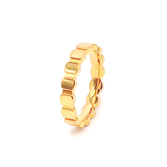 22K / 916 Gold - Inspire Chieti Swastika Ring - 7.28 gm