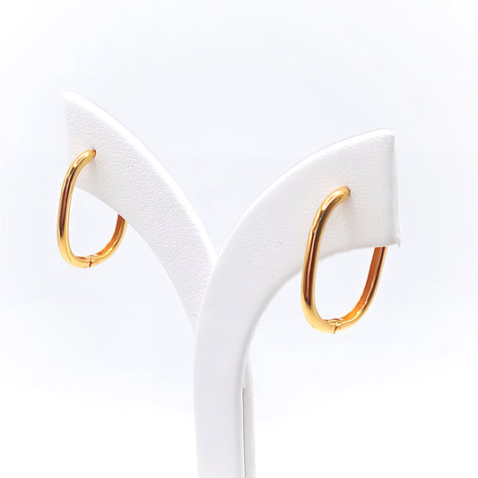 22K / 916 Gold - Inspire Chieti Swastika Earring - 2.46 gm