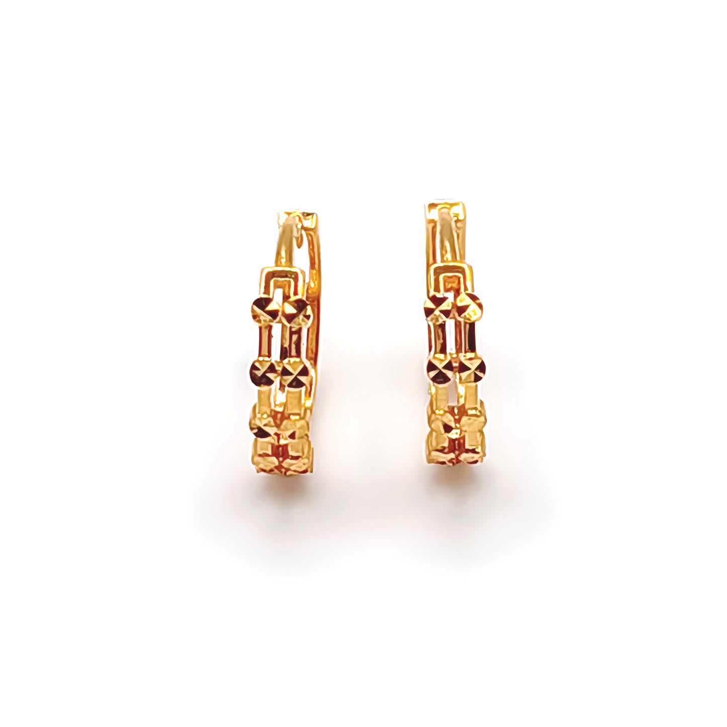 22K / 916 Gold - Inspire Elegance Earring - 1.80 gm