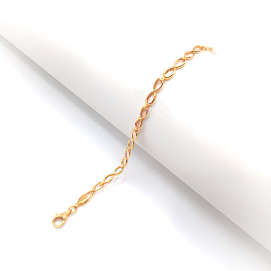 22K / 916 Gold - Inspire Infinity Bracelet - 2.30 gm