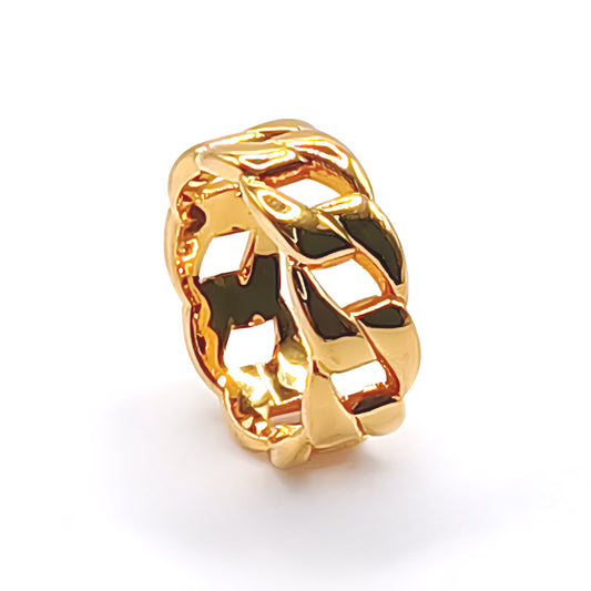 22K / 916 Gold - Inspire Chieti Swastika Ring - 13.13 gm