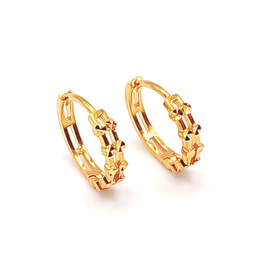 22K / 916 Gold - Inspire Elegance Earring - 1.80 gm