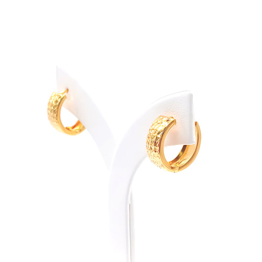 22K / 916 Gold - Inspire Jubilee Mini Scale Earring - 2.81 gm