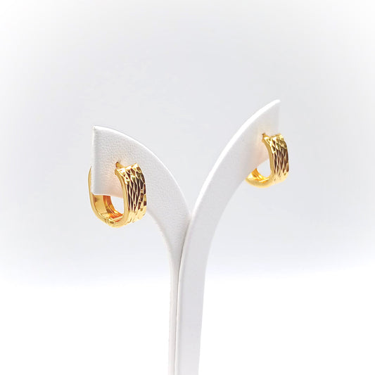 22K / 916 Gold - Inspire Jubilee Mini Scale Earring - 2.45 gm