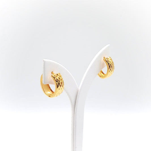 22K / 916 Gold - Inspire Jubilee Scale Earring - 2.81 gm