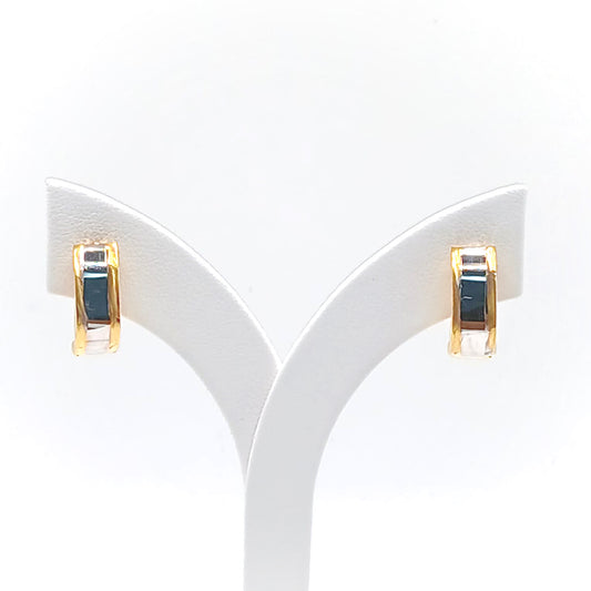 22K / 916 Gold - Inspire Jubilee Double Tone Earring - 2.55 gm