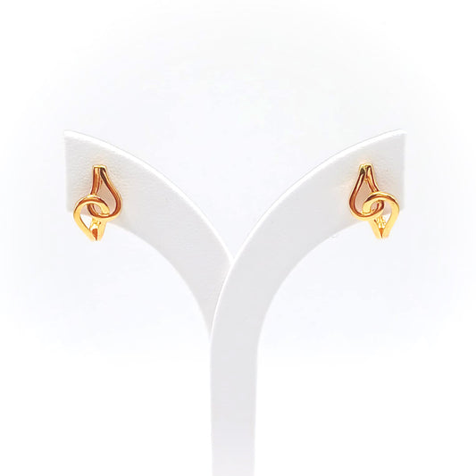 22K / 916 Gold - Inspire Jubilee Teardrop Earring - 2.74 gm