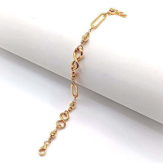 22K / 916 Gold - Inspire Infinity Bracelet - 4.66 gm