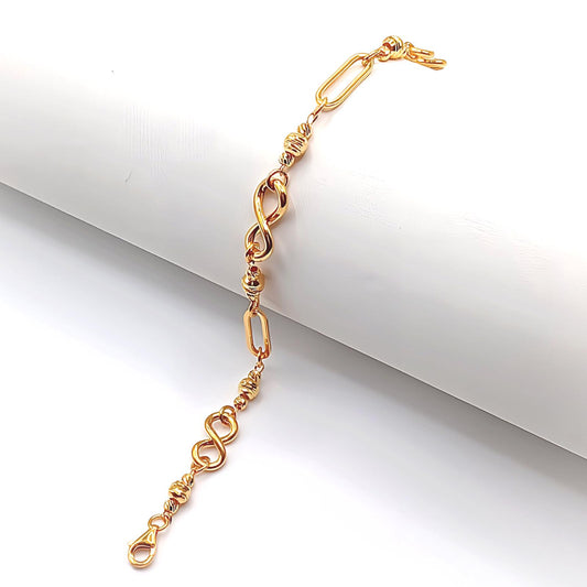 22K / 916 Gold - Inspire Infinity Bracelet - 4.73 gm