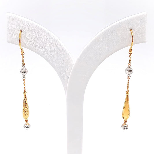 22K / 916 Gold - Inspire Earring Twin - 2.04 gm