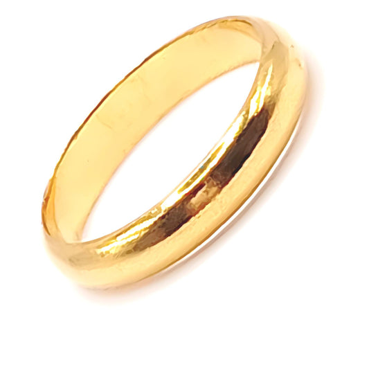 22K / 916 Gold - Modest Round Band Ring - 4.42 gm