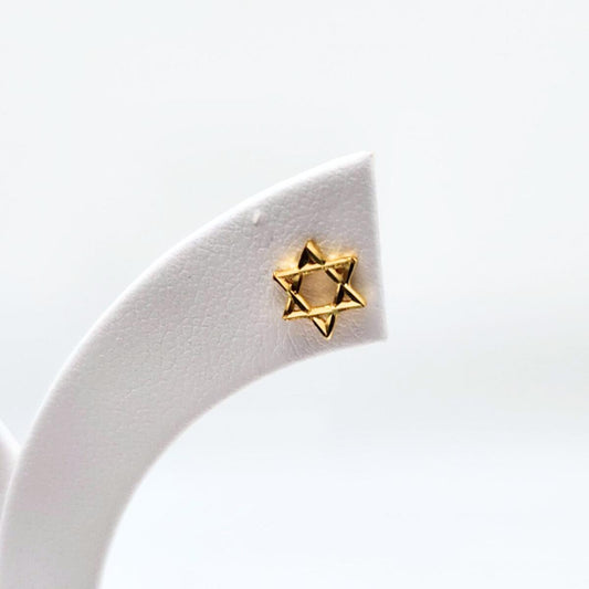 22K / 916 Gold - Ivry Star Earring - 1.18 gm