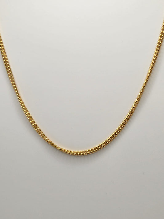 22K / 916 Gold - Ivry Modest Necklace - 16.28 gm