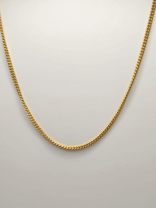 22K / 916 Gold - Ivry Modest Necklace - 16.28 gm