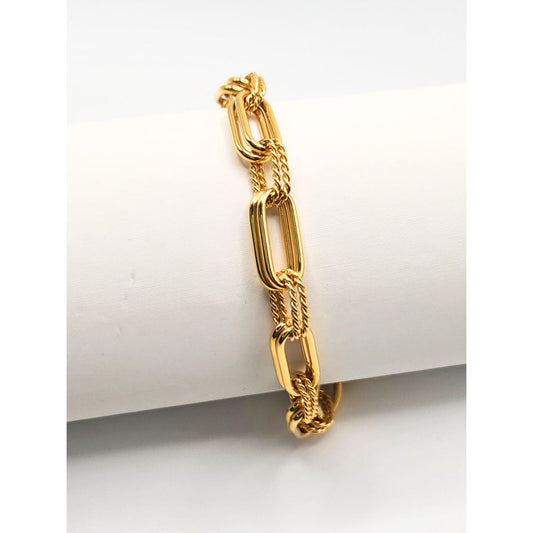 22K / 916 Gold - Inspire Chieti Bianca Bracelet - 18.54 gm