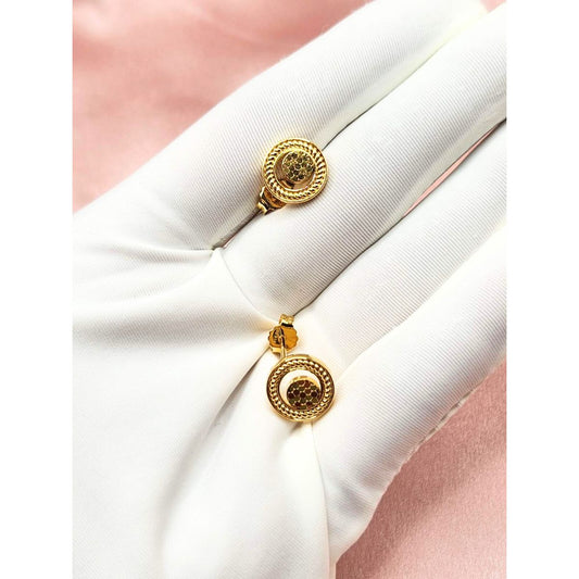 22K / 916 Gold - Inspire Chieti Bianca Earring - 3.80 gm