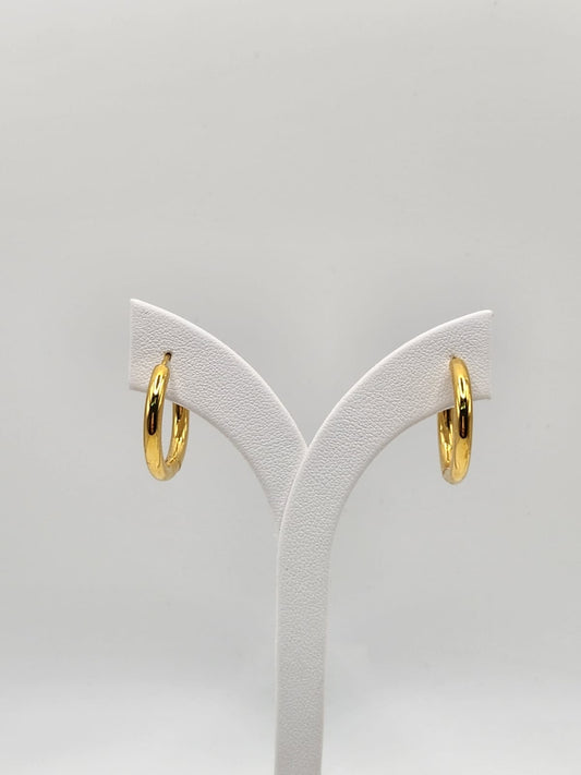 22K / 916 Gold - Inspire Ivry Chelsea Clip Earring Twin - 4.43 gm