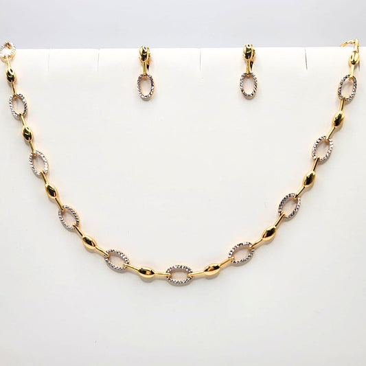 22K / 916 Gold - Inspire Chieti Diane Necklace - 17.29 gm