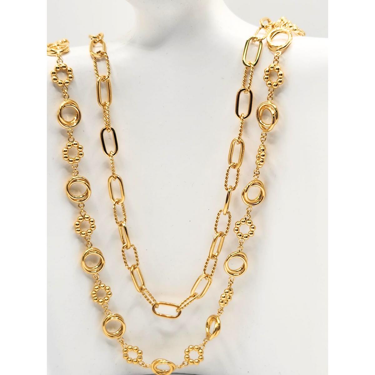 22K / 916 Gold - Inspire Chieti Diane Interlock Necklace - 19.95 gm