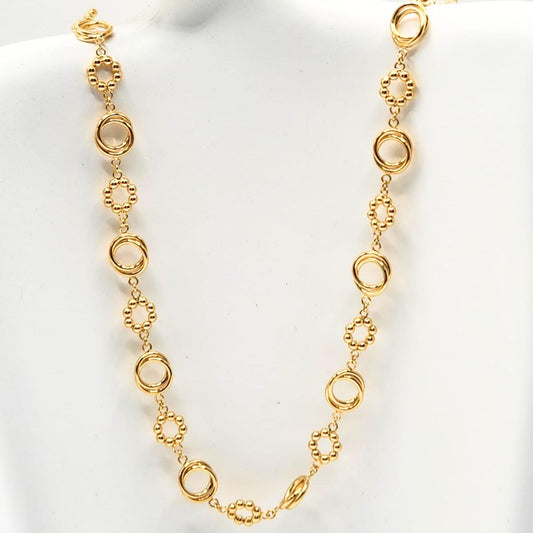 22K / 916 Gold - Inspire Chieti Diane Interlock Necklace - 18.36 gm