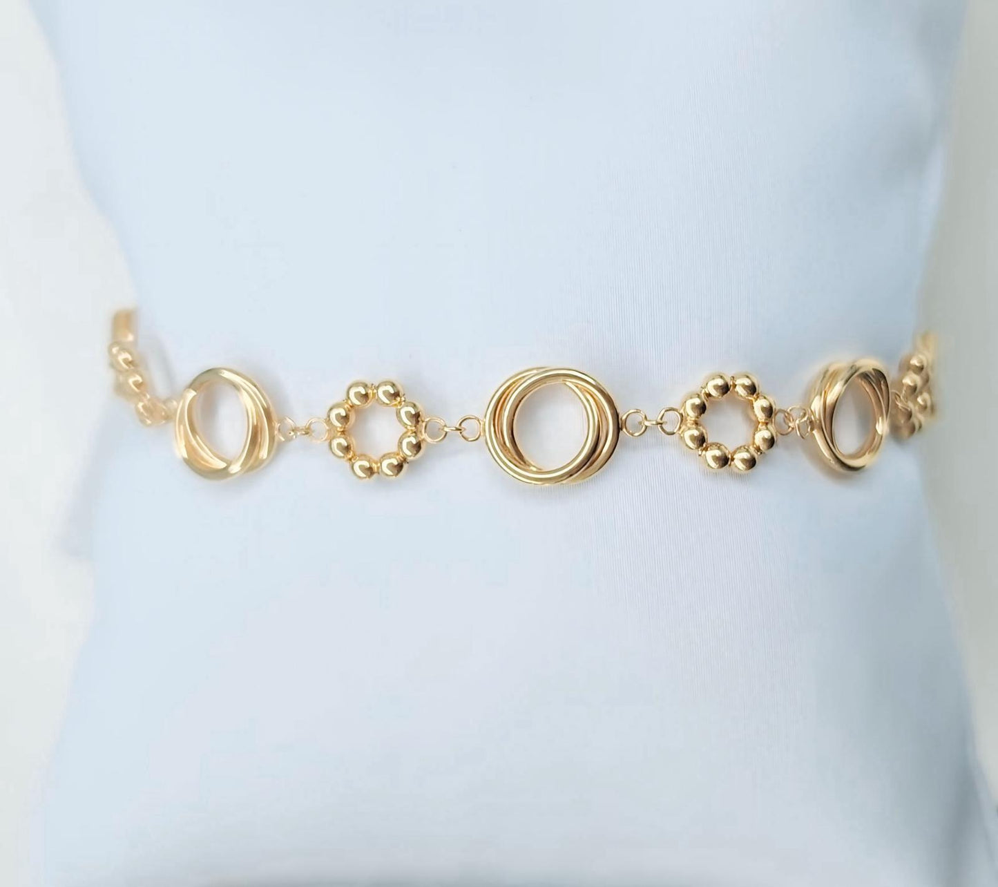 22K / 916 Gold - Inspire Chieti Diane Interlock Bracelet - 7.41 gm