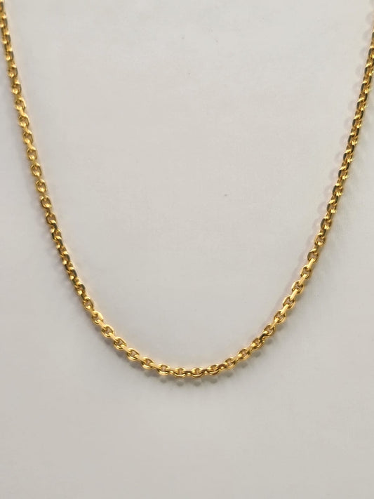 22K / 916 Gold - Ivry Estelle Necklace Twin - 4.13 gm