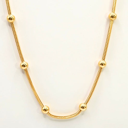 22K / 916 Gold - Ivry Estelle Necklace - 13.40 gm