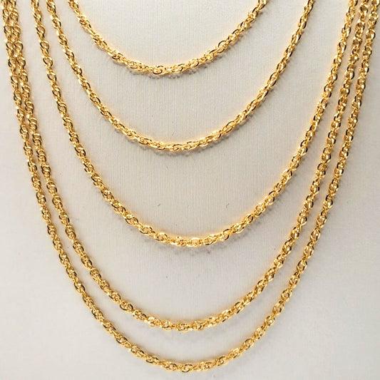 22K / 916 Gold - Inspire Ivry Frances Necklace - 1.33 gm