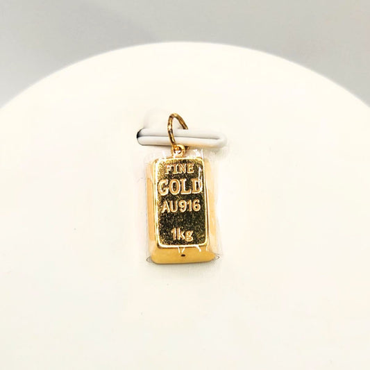22K / 916 Gold - Inspire Ivry Frances Pendant - 2.16 gm