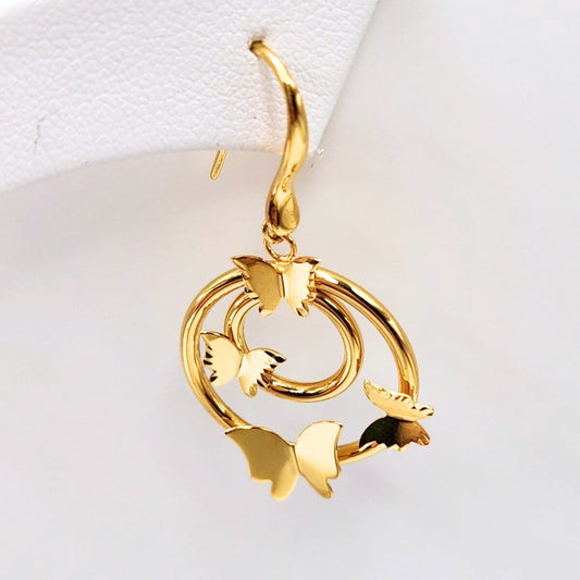22K / 916 Gold - Inspire Chieti Alicia Flower Earring - 5.32 gm