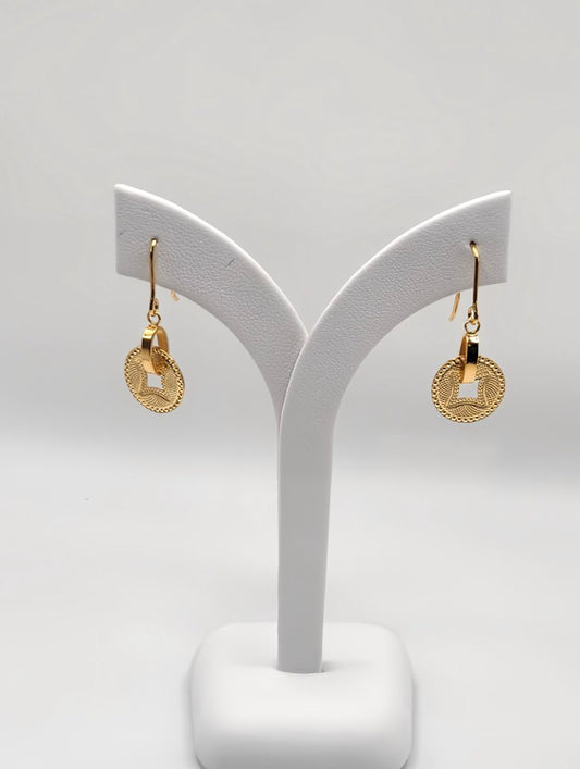 22K / 916 Gold - Inspire Chieti Alicia Flower Earring Twin - 2.80 gm