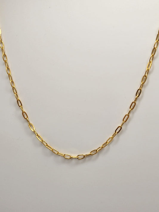 22K / 916 Gold - Ivry Clip Necklace - 4.27 gm