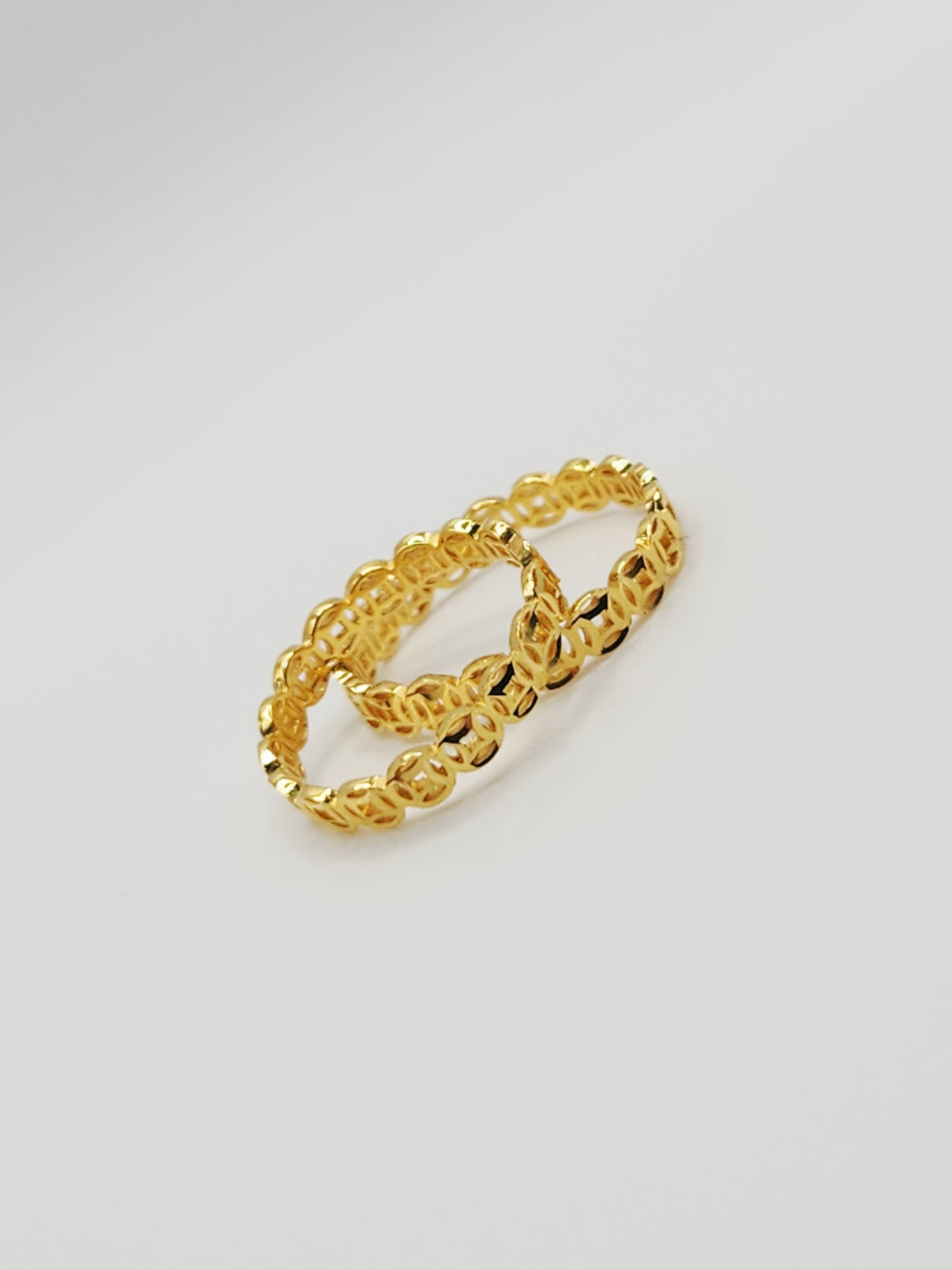 22K / 916 Gold - Inspire Ivry Luna Ring - 1.36 gm