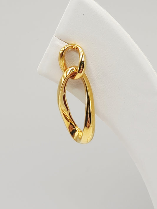 22K / 916 Gold - Inspire Ivry Hazel Earring - 3.94 gm