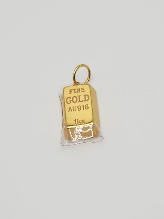 22K / 916 Gold - Inspire Ivry Naomi Pendant - 2.07 gm