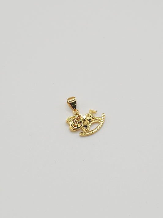22K / 916 Gold - Inspire Ivry Melody Pendant - 1.35 gm