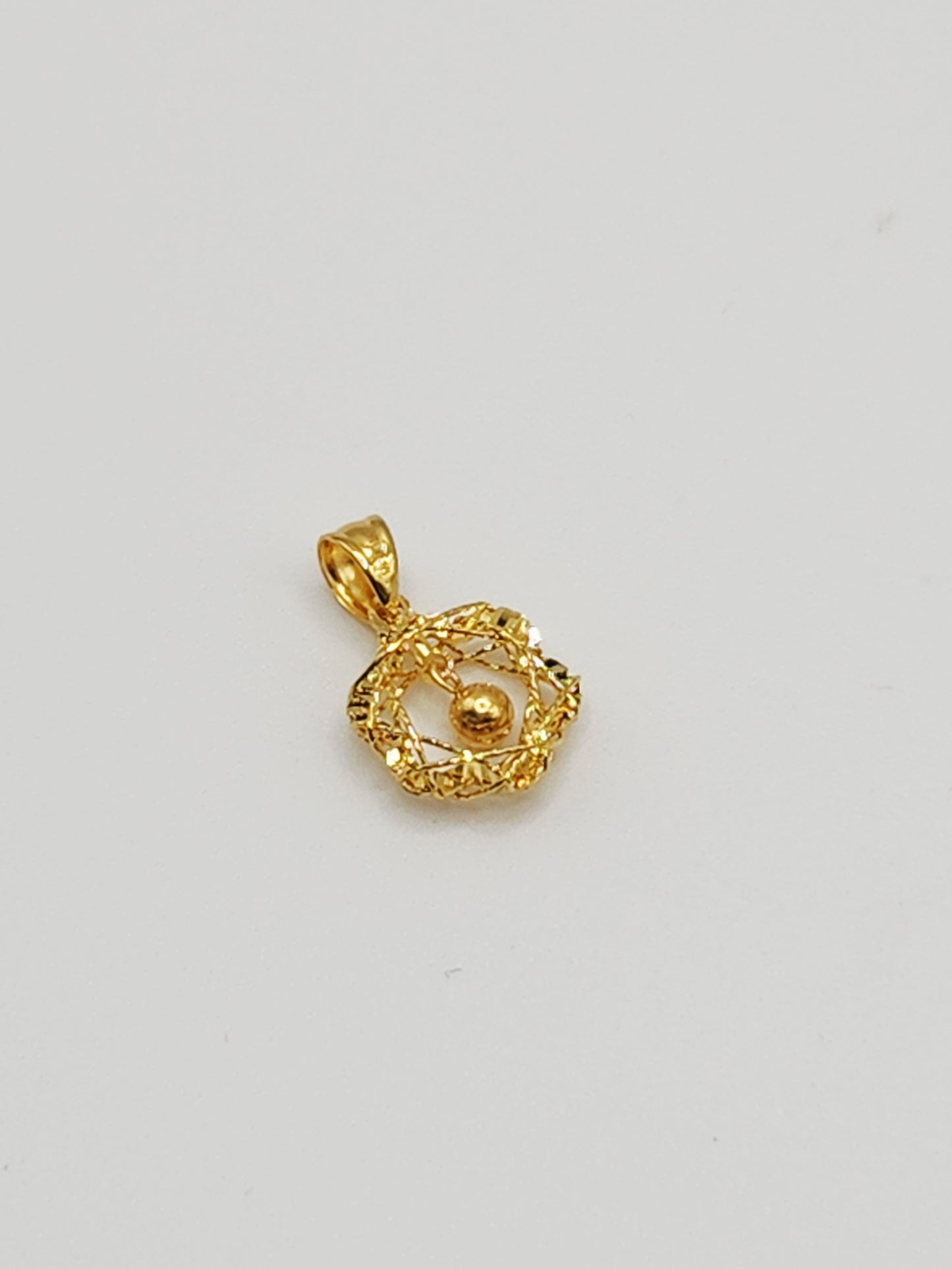 22K / 916 Gold - Inspire Ivry Patricia Pendant - 0.82 gm