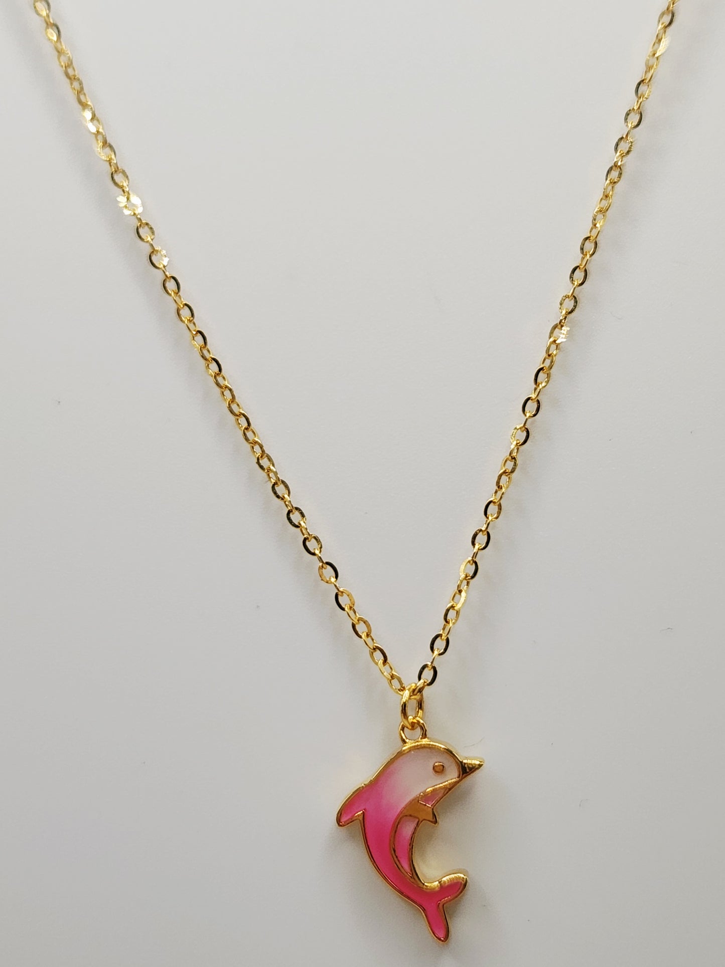 22K / 916 Gold - Inspire Ivry Patricia Dolphin Necklace - 4.49 gm