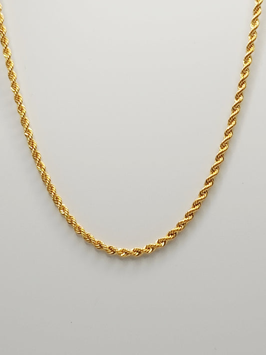 22K / 916 Gold - Ivry Kylie Necklace - 9.09 gm