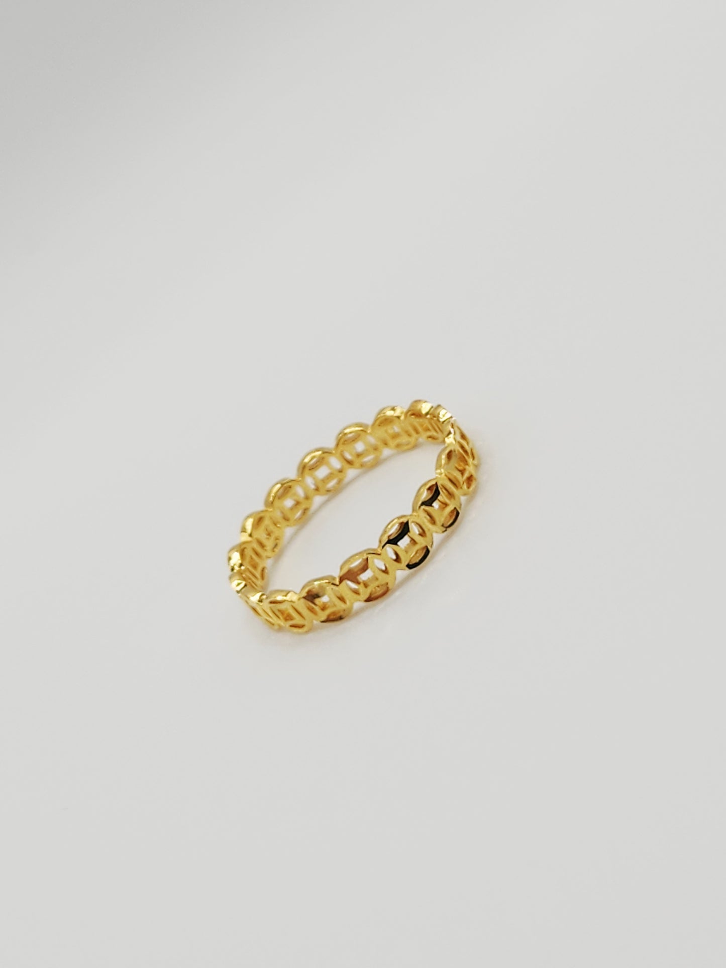 22K / 916 Gold - Inspire Ivry Luna Ring - 1.36 gm