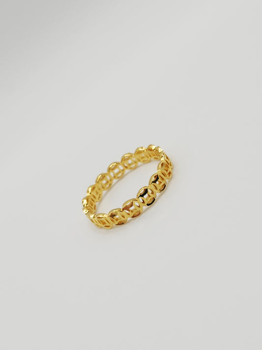 22K / 916 Gold - Inspire Ivry Luna Ring - 1.33 gm