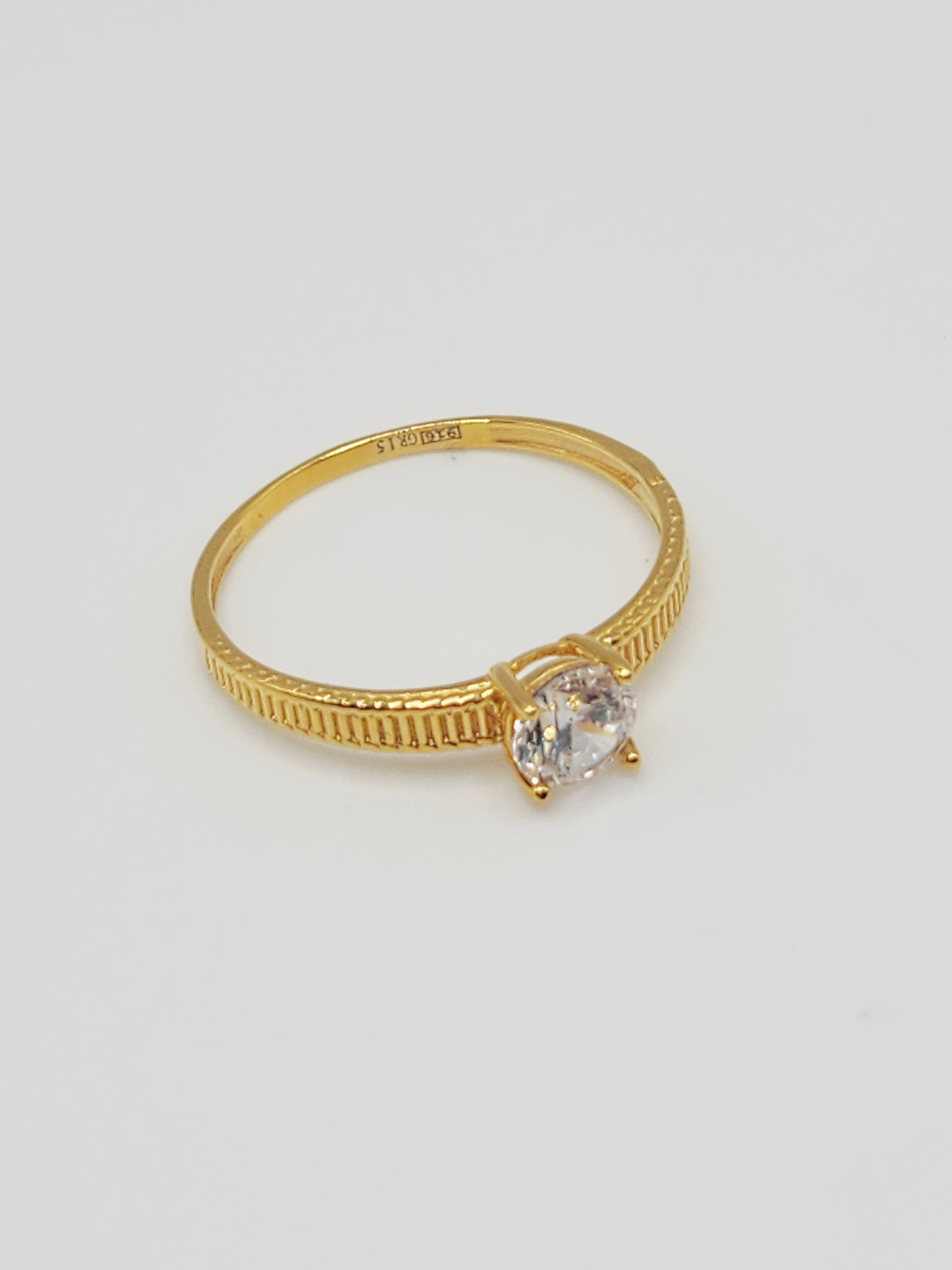 22K / 916 Gold - Ivry Ukiyo SingleStone Ring - 1.70 gm
