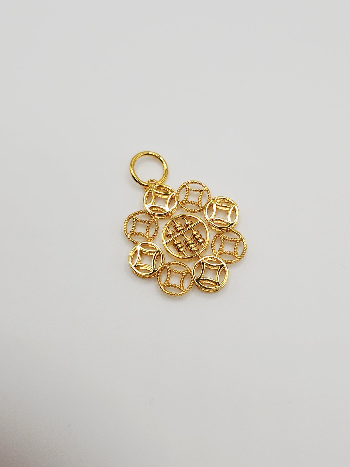 22K / 916 Gold - Inspire Chieti Queen Abacus Pendant - 4.75 gm